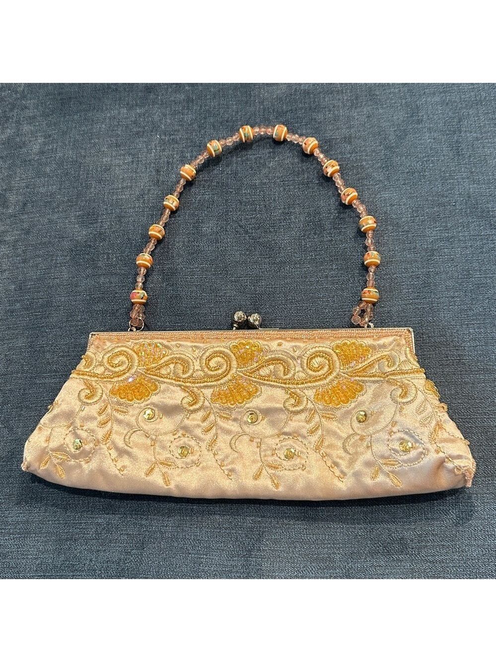 Vintage Beaded Evening Bag by Chateau. Excellent pre owned condition.